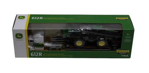 Boxed 612R Self Propelled Sprayer Toy With Unfolding Booms And Hinged Ladder Rear Boom Raises And Lowers One Sixty Fourth Scale Truck