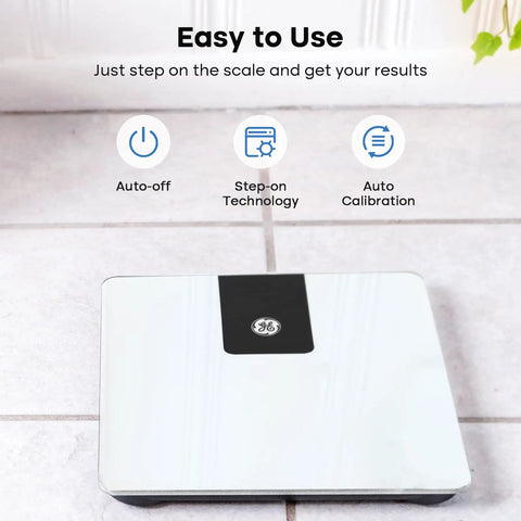 Beefy Digital Bathroom Scale With 500Lb Capacity Four High Precision Sensors And 0.1Lb Increments Heavy Duty Home Weight Scale That Reads Light Items From 0.4Lb Easy To Use glass top with auto-off and auto calibration