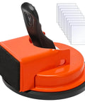 Pro Grade Floor Gap Fixer Tool With Strong Suction Cup And 10 Reusable Sticky Pads For Laminate Vinyl And Hardwood Floors, Easy Pro Repairs In Minutes, Heavy Duty Gap Repair Kit