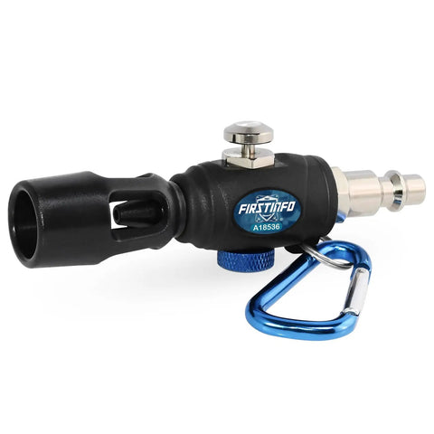 Compact Plastic Air Blow Gun With High Flow Nozzle And Adjustable Flow For Electronics And Workshop Use Handy Handheld Air Duster