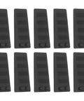 Heavy Duty Door Stopper For Hardwood Floors And Tiles, Anti Collision Rubber Floor Stopper With Non Slip Grip, set of 10