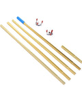 Smoke Detector Removal Tool With 4 3 Meter Aluminum Telescoping Pole For High Ceilings and Tight Nooks Featuring Quick Release Jaw, parts displayed.