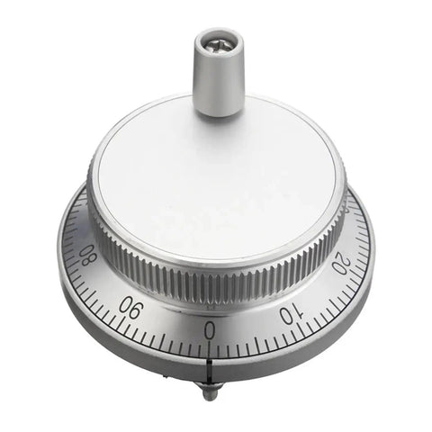 Top view of Handwheel Kit With 5V Manual Generator And 60mm Rotary Encoder For Machine Tools Electronic Handwheel For Precise Zero Calibration