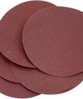 220 Grit Aluminum Oxide Sanding Discs 5 Pack With Loop Backed Design for clean clog resistant sanding on wood metal and plastic