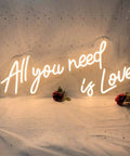 Go To Customizable Neon Sign Led Light For Weddings And Parties, Personalize Your Love Vibe, Ideal Bedroom Decor, 27.5 Inch Size