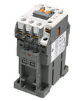 Three Pole Magnetic Contactor With 24V DC Coil 1NO1NC Auxiliary Contact DIN Rail Mount UL Certified 9A AC3