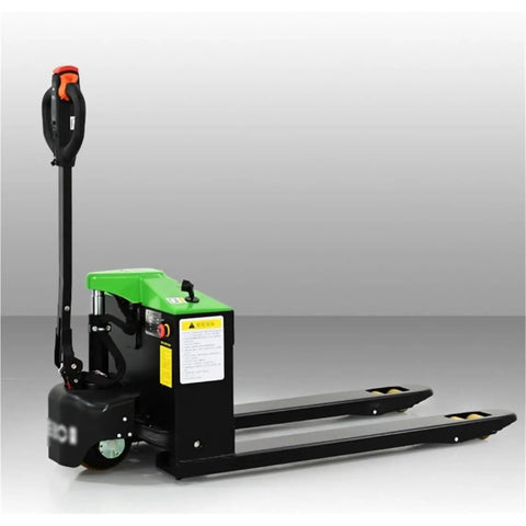 Heavy Duty Electric Pallet Truck 3300 Lb Capacity Lithium Powered Walk Behind Pallet Jack Sweet Rolling Warehouse Workhorse No Sweat Material Handler With Wide Forks For Easy Indoors