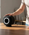 Heavy Duty Microphone Windscreen And Acoustic Foam Guard With Thick Padding designed for mic protection on a desk.