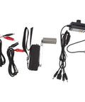 Portable Hand Crank Generator 30W High Efficiency Manual Power Supply For Outdoor Emergency Charging Alloy Black 902g Lightweight Build