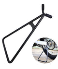 Beefy Heavy Duty Motorcycle Triangle Stand For Dirt Bike Universal Kickstand Rustproof Side Stand For Rear Wheel