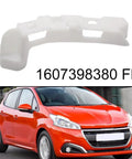 Left Front Bumper Side Retainer Bracket For 2012 Through 2019 Vehicles OEM Part 1607398380 FL Direct Fit ABS Construction For Long Lasting Durability And Precise Alignment Easy Install Restores Front End Structure, 13.5 x 4 x 4 cm