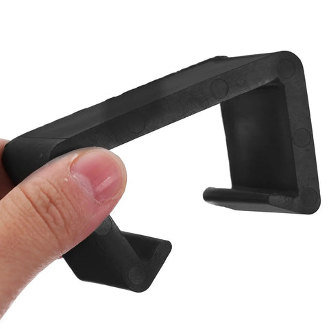 4 Pack Sofa Connector Clips For Sectionals And Rattan Chairs, Easy To Use Plastic Furniture Fasteners held in hand