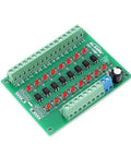 8 Channel Voltage Level Converter Module From 24V To 3V3 For MCU And PLC PNP NPN Signal Translator Fast 20KHz Conversion Handy PCB Board