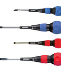 Ball Grip Screwdriver 4 Piece Set Built For Real World Tough Jobs Durable Comfort Grip Tools For Home Shop And Field Use With Reliable Magnetic Tips And Strong Alloy Blades