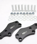 Turn Angle Adapters Steering Lock Kit For Drift Enthusiasts with 50mm screws, Aluminum T6061, fits JZX100 IS200 IS300