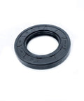 Solid Heavy Duty Front Load Washer Tub Bearing And Seal Kit Replacement For Frigidaire Kenmore Crosley, black rubber seal detail.