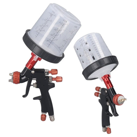 Aluminum Alloy Body Air Paint Sprayer With Stainless Steel Head Adjustable Amplitude Pro Grade Car Spray Gun for auto parts