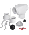 First Flush Rain Harvesting Diverter Kit With Catch All Tee For 4 Inch Round Pipes Keeps Initial Runoff Out Delivers Clean Rainwater