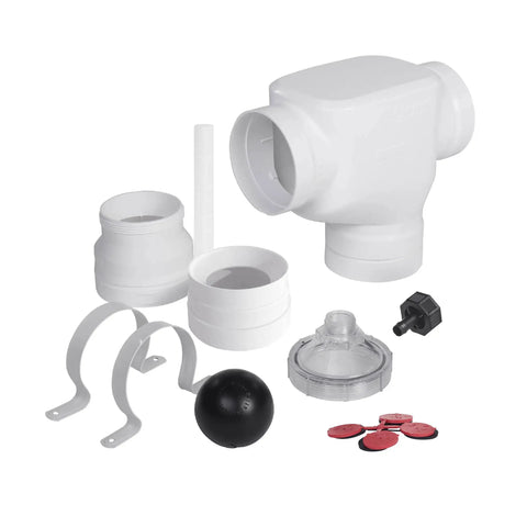 First Flush Rain Harvesting Diverter Kit With Catch All Tee For 4 Inch Round Pipes Keeps Initial Runoff Out Delivers Clean Rainwater