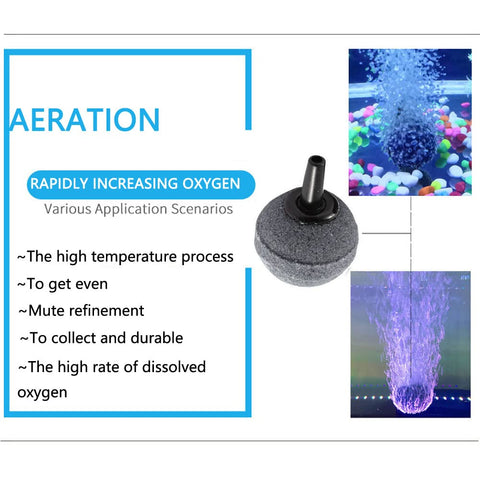 High Temperature Sintered Air Stone Cylinder Diffuser For Fish Tanks 0.98 Inch Bubble Diffuser with 4mm Inlet