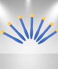 8 Piece Slotted Screwdriver Set With Anti Static Ceramic Bits And Plastic Handles for precision high frequency circuit adjustment