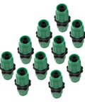 Top Rated Expandable Garden Hose Repair Kit With Compatible Fittings And Connectors For 25 To 100ft Hoses Fix Leaks Easily In A Flash, 10 green plastic connectors