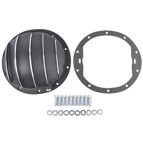 Aluminum 10 Bolt Diff Cover For 8.5 And 8.6 Inch Ring Gear Fits Chevy GMC 1500 Sierra Silverado Camaro Beefed Up Rear End Upgrade