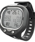 Screen Dive Computer For Scuba Wrist With 1 Or 2 Gas Mixes And Freediving Mode, Large High Contrast Display, Glove Friendly Controls, Black White, One Size