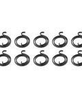 Dope Heavy Duty Door Knob Spring Replacement Kit 20 Or 30 Pack For Interior Lever Latch Repair Solid Torsion Springs, 10 black springs