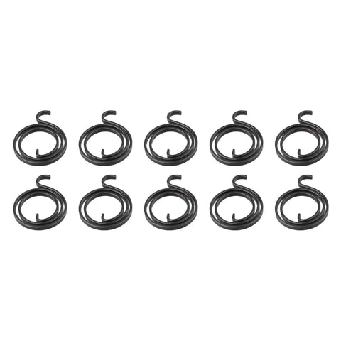 Dope Heavy Duty Door Knob Spring Replacement Kit 20 Or 30 Pack For Interior Lever Latch Repair Solid Torsion Springs, 10 black springs