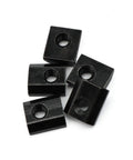 Slide In Budget-Friendly T-Nuts For T Slot Track 5/16-18 Black 20 Pieces For 15 Series Aluminum Extrusion 1.5 Inch Base Durable