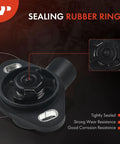 Throttle Position Sensor TPS Replacement That Fits Honda And Acura Cars Easy Plug And Play Upgrade For Accord Civic Integra CRV MDX And More Boosts Idle Stability Throttle Response And Overall Drivability sealing rubber ring