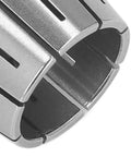 Close-up of Top Tier Spring Collet Chuck for CNC Engraving And Router Milling Lathe With High Precision Carbide Workholding.