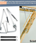 Attic Ladder Hinge Arms With Springs Replacement Kit For Werner Mk5 WU2210 W2208 W2210 Ladders After 2010 Easy Install