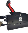 Boat Throttle Control Box With 8-Pin Remote, Outboard Side Mount, Emergency Lanyard For Mercury Engine, Quicksilver Compatible, 881170A3 Replacement Kit