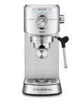 PFAS Free Espresso Machine With Steam Wand And 20 Bar Pressure, Stainless Steel Coffee Maker With 34 Oz Removable Water Tank