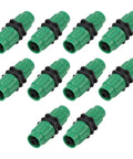 Top Rated Expandable Garden Hose Repair Kit With Compatible Fittings And Connectors For 25 To 100ft Hoses Fix Leaks Easily In A Flash, 10-piece green plastic connectors