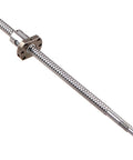 Built for CNC Rigs SFU1204 RM1204 Ball Screw 450mm with Metal Nut for Machines, 12mm Diameter, 4mm Lead, End Machined