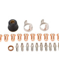 IPT40 Tip Electrode Kit For YesWelder CUT 55DS Pro And 65DS Plasma Cutters, 24 Piece Pro Grade Set, nozzles, electrodes, brackets.