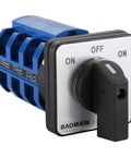 63A Momentary Rotary Cam Changeover Switch 660V 3 Pole 3 Position On Off On Universal Selector Switch With 12 Terminals