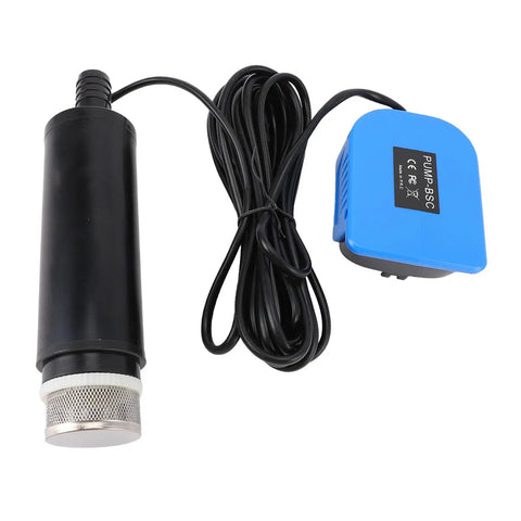 No Sweat Mini Sump Pump Compatible With 18V Battery, Knocks Out 500 GPH Flow Rate, Portable Basement Water Extractor With Sixteen Foot Lift, High RPM Motor Handles Rushed Jobs Like A Pro with cable.