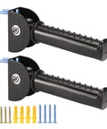 Tough Folding Grab Bars For Stairs And Doorways, easy flip up assist handle with tight grip and mounting screws.