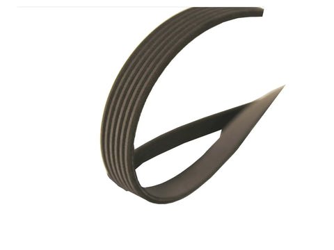 K060882 Micro V Serpentine Drive Belt Replacement For Most Cars And Trucks, showing ribbed surface detail.