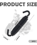 Heavy Duty Aluminum Motorcycle Kickstand Springs Pair OEM 50005-85A Fits Harley Softail Fxst And Tour Glide Flt size 4.35in and 0.62in details