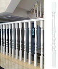 Premium White Poplar Balusters Pack Of 20 Killer Deck Railing Spindles For Interior Staircase Modern Balcony Handrails No Sweat Install solid hardwood posts