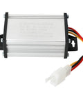 Straight Fire Heavy Duty DC To DC Voltage Converter 36V 48V 60V 72V To 12V 10A Step Down Regulator IP68 aluminum case with wires