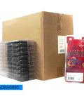 4 Pack Hub Centric Rings Poly Carbonate Wheel Adapters packaging with boxed set and card display, showing 73mm outside, 56mm inside bore.