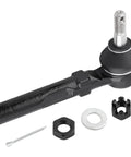 Front Outer Tie Rod Ends Replacement Kit Fits Rendezvous Terraza 2002 To 2007 Chevy Malibu Classic Uplander 1997 To 2009 Alero Cutlass 1997 To 2004 Aztek Grand Am Montana 1999 To 2009 Relay 2005 To 2007 ES3455 black tie rod end with hardware