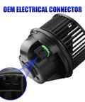 Premium HVAC Blower Motor With Fan for Ford Focus Escape C Max Transit Connect and Lincoln MKC 2012-2019 with OEM connector