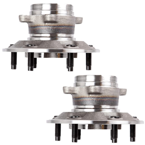 Front view of Front Wheel Hub Bearing Assembly Pair 515121 For Chevrolet Colorado 2009 Through 2012 4x4 And GMC Canyon 4x4